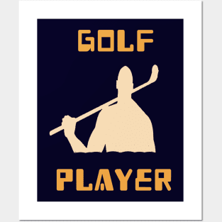 Golf player Game Posters and Art